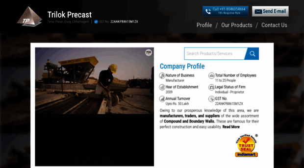 trilokprecast.com