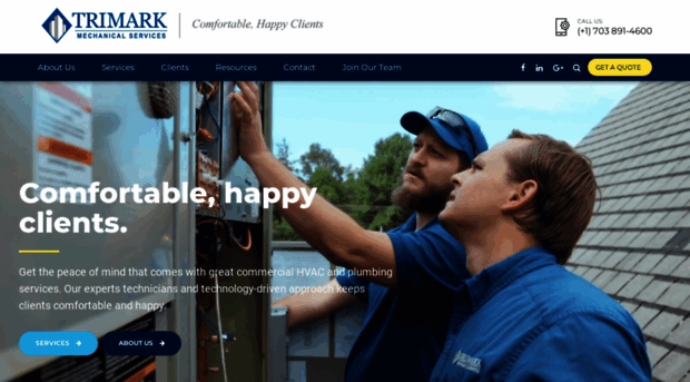 trimarkmechanical.com