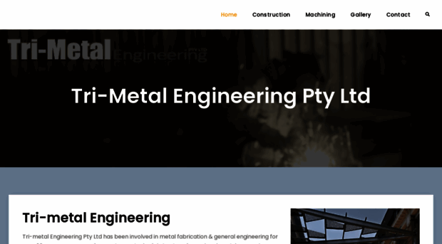 trimetal.com.au - Tri-Metal Engineering Pty Ltd - Tri Metal