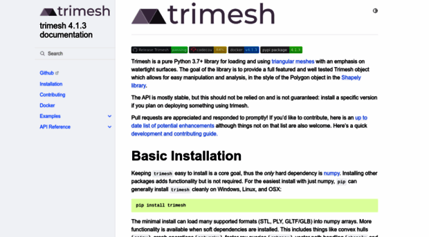 trimsh.org