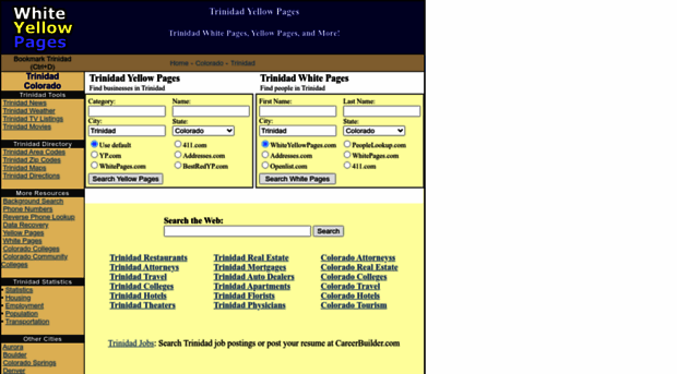 trinidad.whiteyellowpages.com