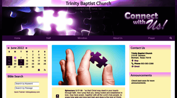 trinitybaptistbonham.com