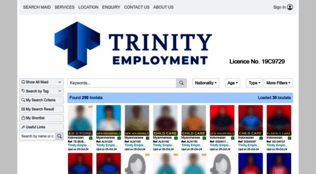 trinityemp.netmaid.com.sg