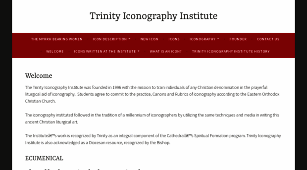 trinityiconographers.org