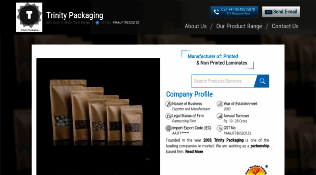 trinitypackaging.in