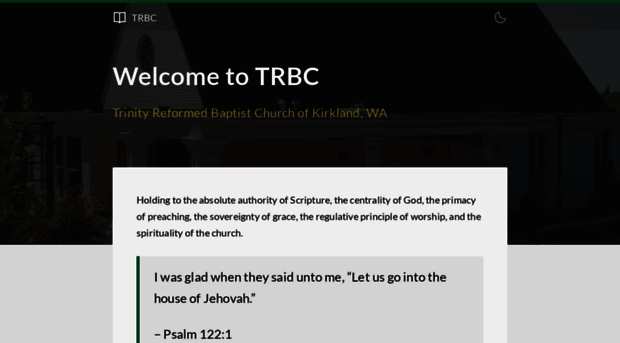 trinityreformedbaptist.com