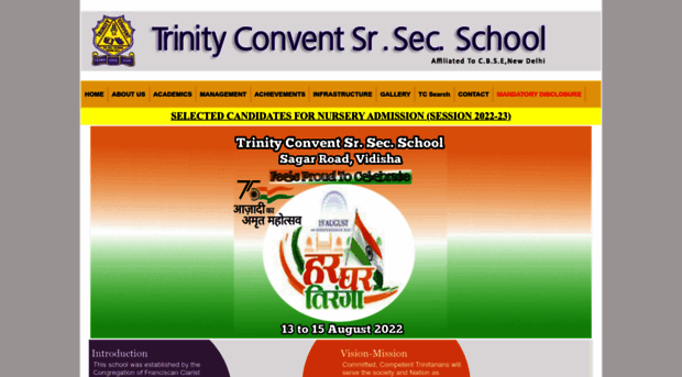 trinityvidisha.com