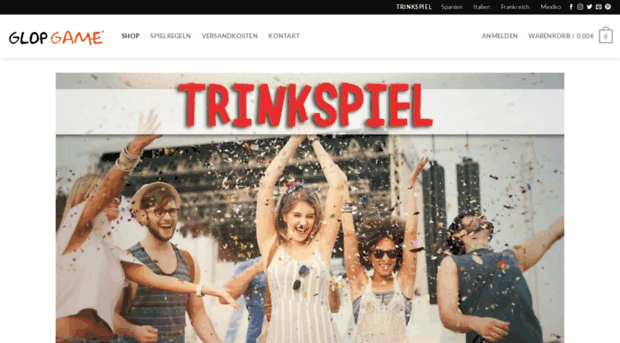 trinkspiele.glopgame.com