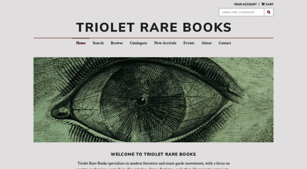 trioletrarebooks.com