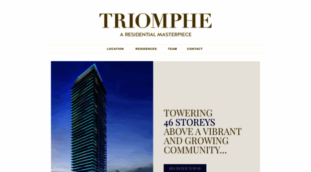 triompheresidences.com