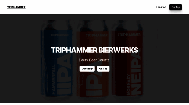 triphammerbierwerks.com