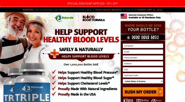 triplebloodboost.com