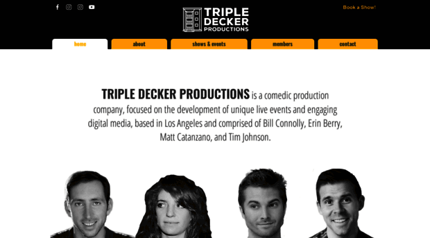 tripledeckerproductions.com