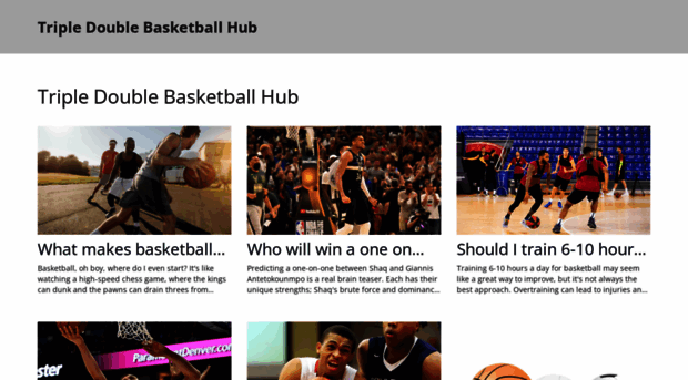 tripledoublebasketball.org