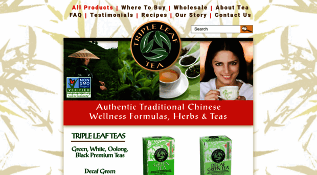 tripleleaf-tea.com