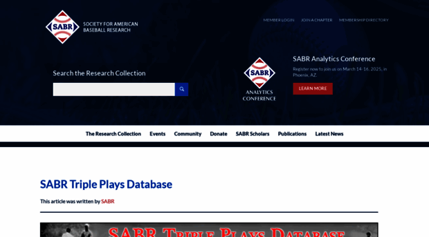 tripleplays.sabr.org