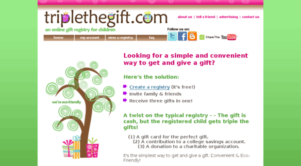 triplethegift.com