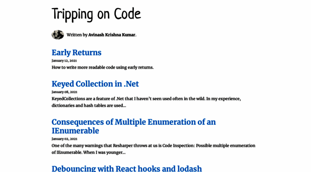 trippingoncode.com