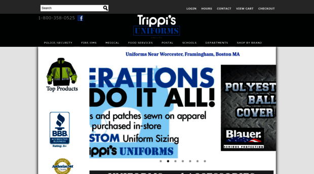 trippisuniforms.com