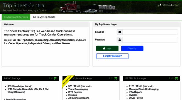 tripsheetcentral.com