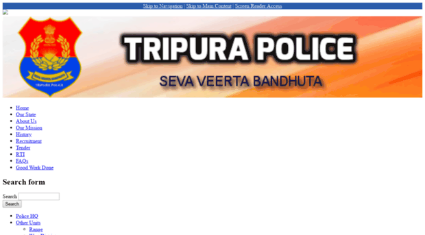 tripurapolice.nic.in