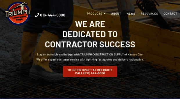 triumphconstructionsupply.com