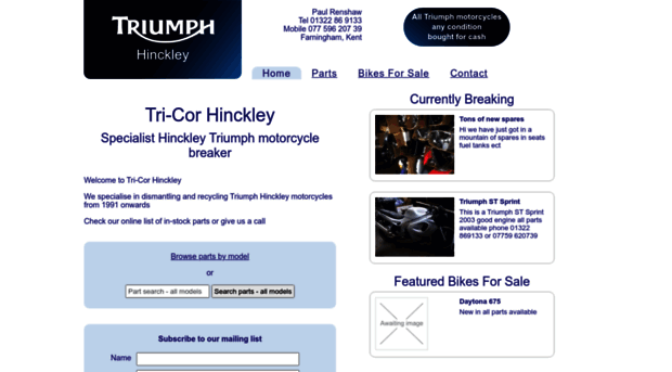 triumphhinckleyparts.co.uk