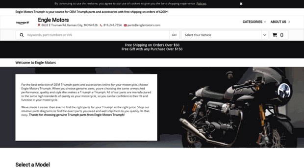 triumphparts.englemotors.com