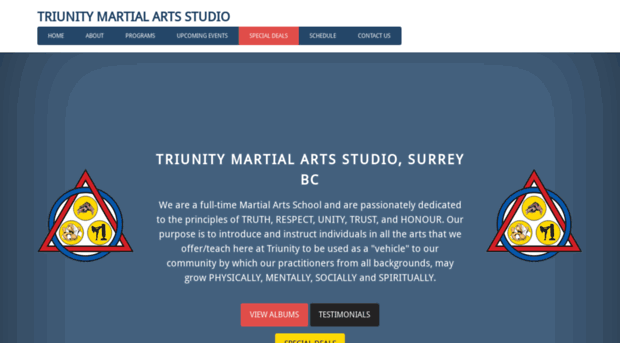 triunitymartialarts.com