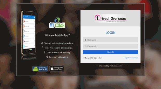 trivedioverseas.tcyonline.com