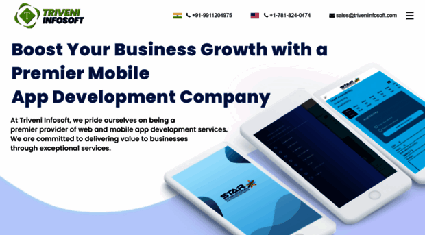 triveniinfosoft.com