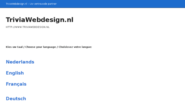 triviawebdesign.nl