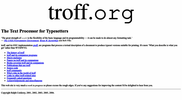 troff.org