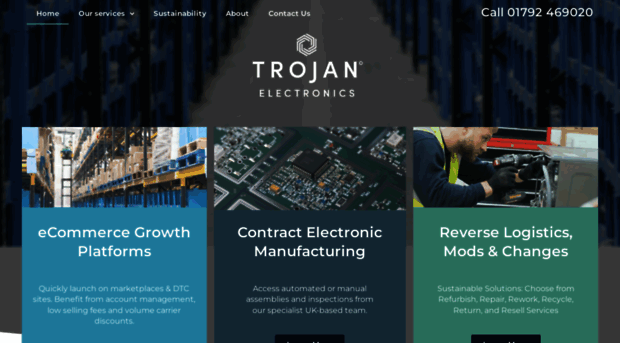 trojanelectronics.co.uk