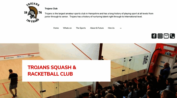 trojansquash.co.uk