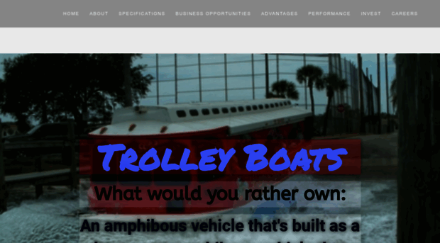 trolleyboats.net