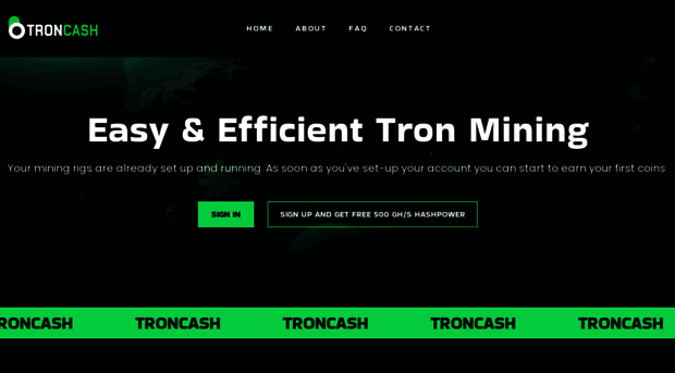 troncash.io