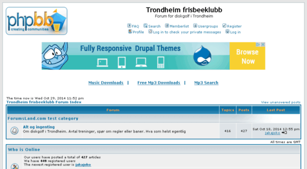 trondheimfrisbeeklubb.forumsland.com