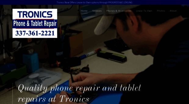 tronicsrepair.com