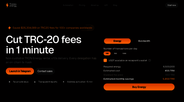 tronxenergy.com