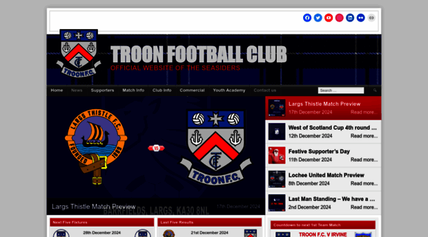 troonfootballclub.co.uk