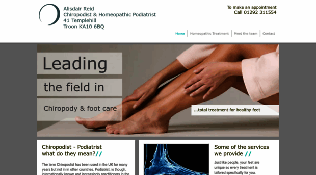 troonpodiatry.co.uk