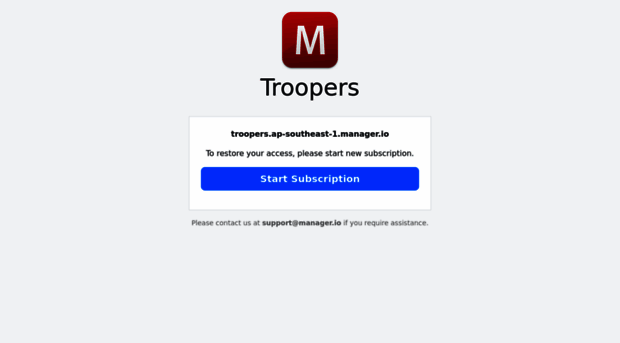 troopers.manager.io