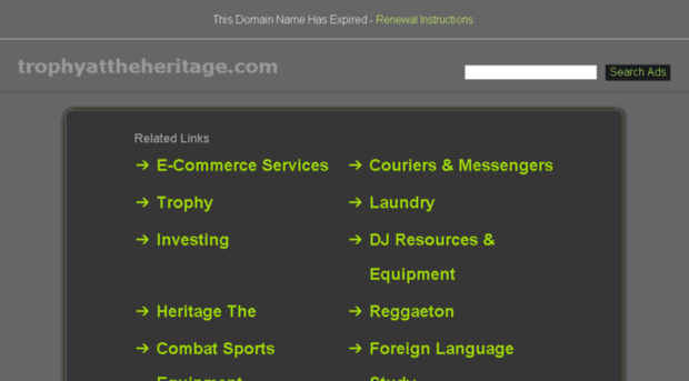 trophyattheheritage.com