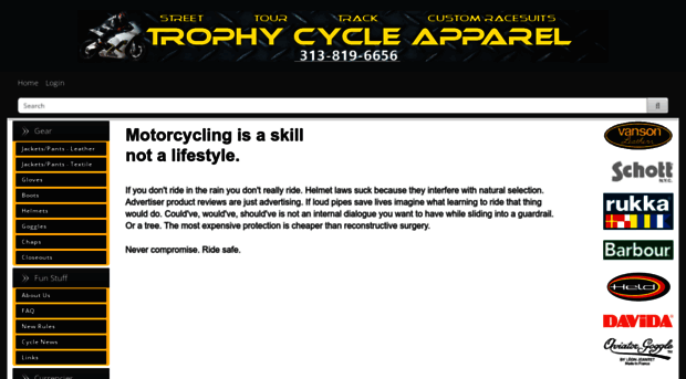 trophycycleapparel.com