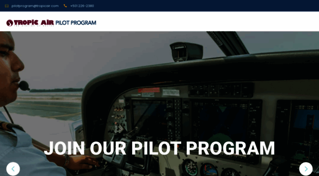 tropicairpilotprogram.com