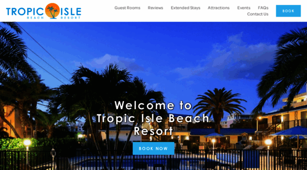 tropicislebeachresort.com