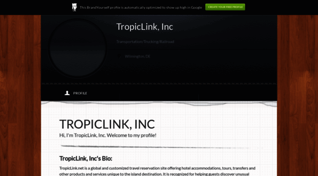 tropiclinkinc.brandyourself.com