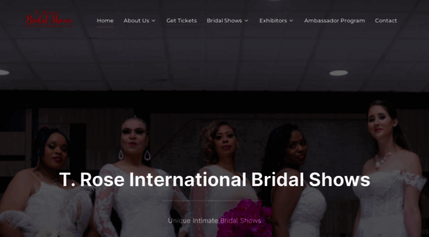 trosebridalshows.com