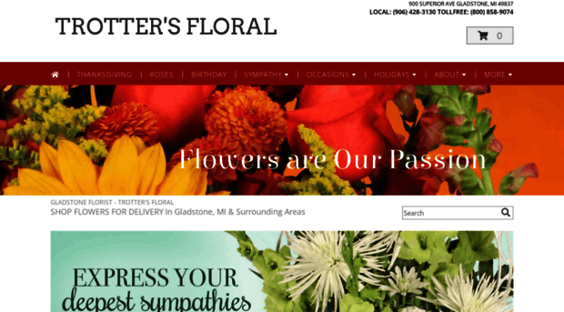 trottersfloral.com